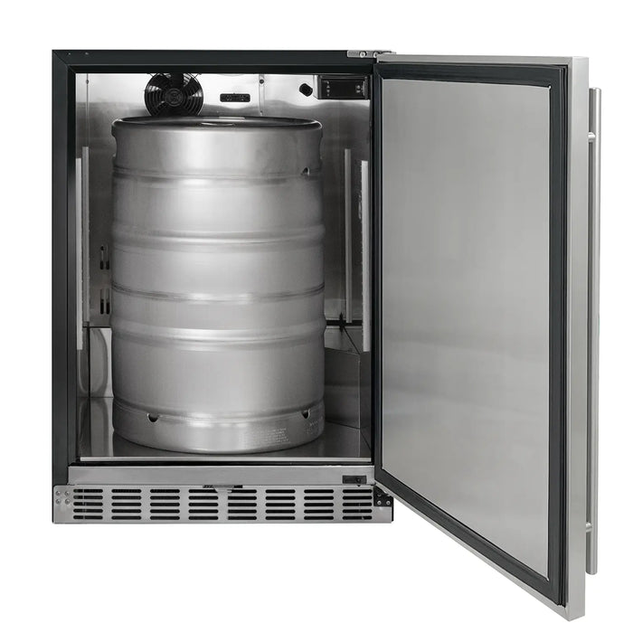 Kegco Undercounter Commercial-Grade Dual Tap Digital Kegerator