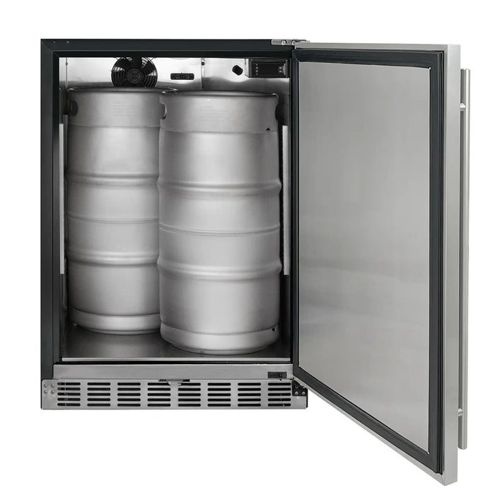Kegco Undercounter Commercial-Grade Dual Tap Digital Kegerator