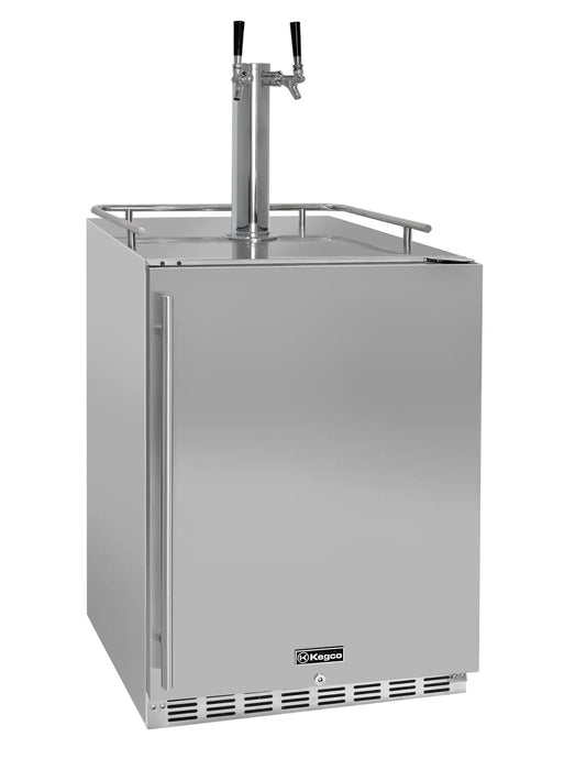 Kegco Undercounter Commercial-Grade Dual Tap Digital Kegerator