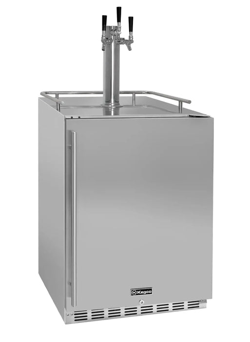 Kegco Undercounter Commercial-Grade Triple Tap Digital Kegerator